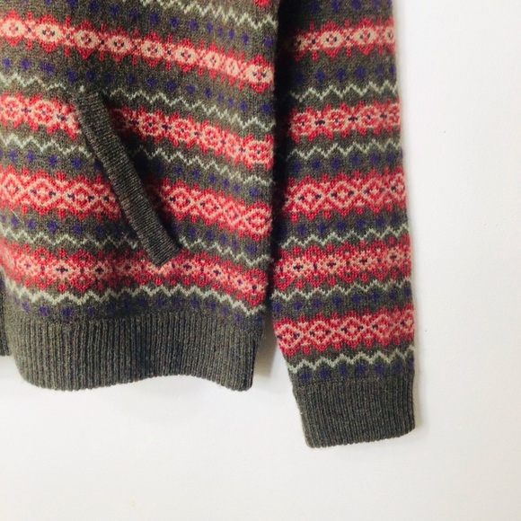 Lauren Ralph Lauren vintage rare sweater women full zip hoody women medium - Picture 3 of 9